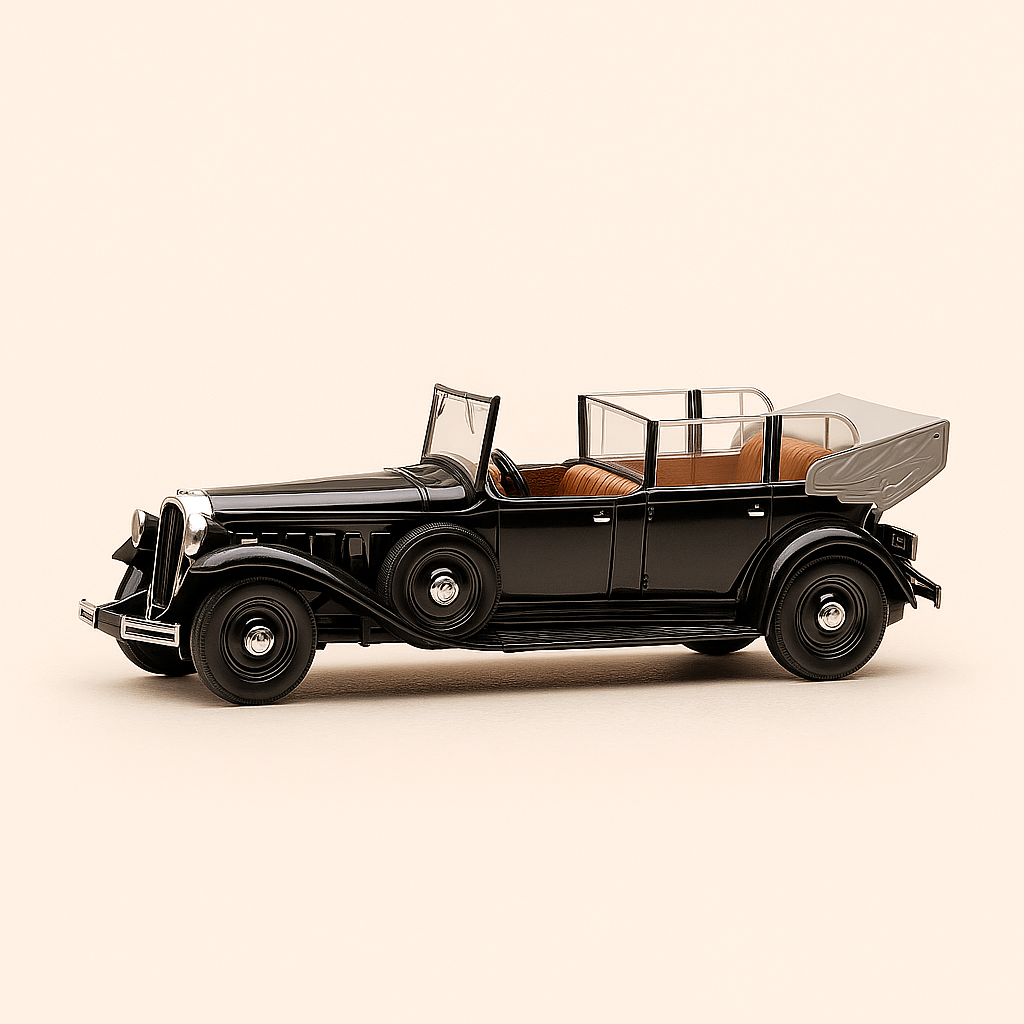Schwaarze Renault Reinastella (Staatschef-Autosammlung)