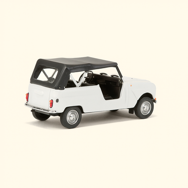 Photo professionnelle de la voiture miniature Renault Sinpar Torpedo Blanche - Image clean haute qualité