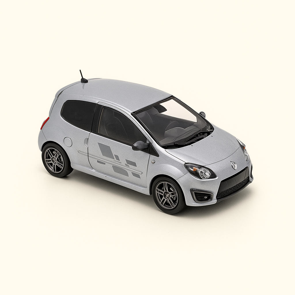 Renault sport Twingo grise (coffret boite rectangle) Norev