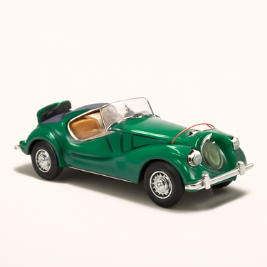 Photo professionnelle de la voiture miniature Renault Tilbury Verte - Image clean haute qualité