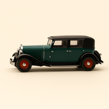 Photo professionnelle de la voiture miniature Renault Type Rm 2 Reinastella De 1932 - Image clean haute qualité