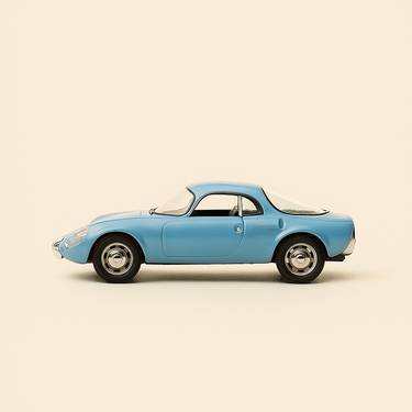 Photo professionnelle de la voiture miniature Rene Bonnet Djet De 1962 - Image clean haute qualité