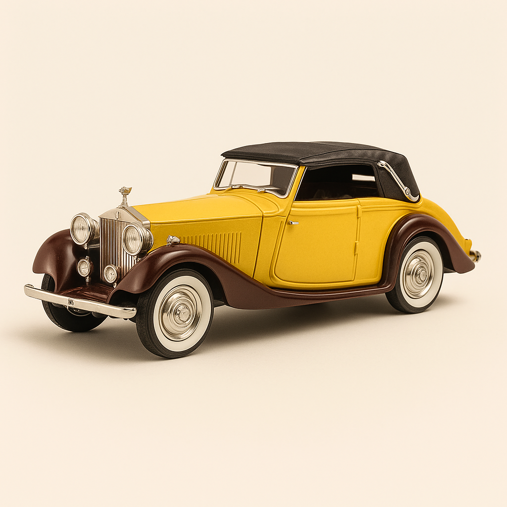 Rolls-Royce Phantom 2 de 1939 en ocre y marrón (coche americano)