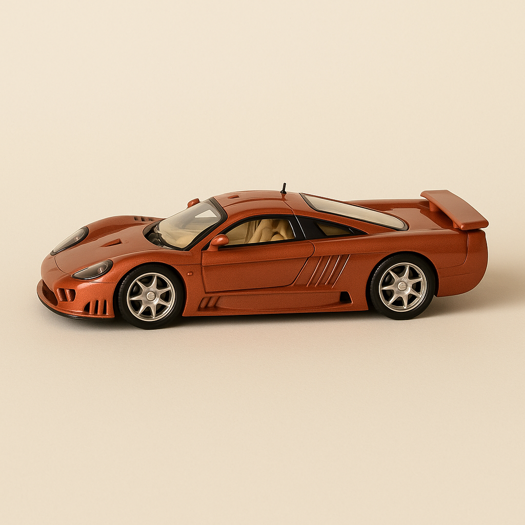 Saleen S7 marrón del año 2001