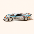Photo professionnelle de la voiture miniature Saleen S7 R De 2002 24 Heures Du Mans - Image clean haute qualité