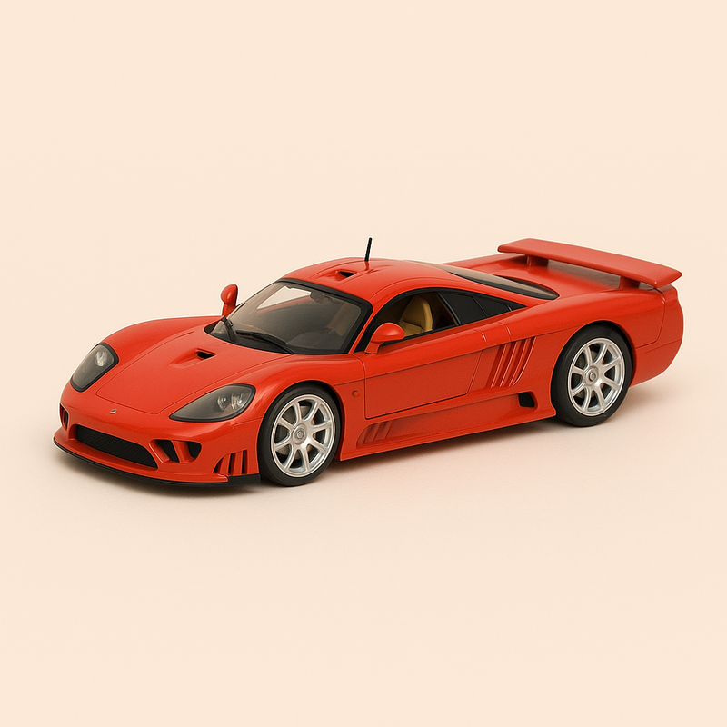 Saleen S7R cor laranja escuro?