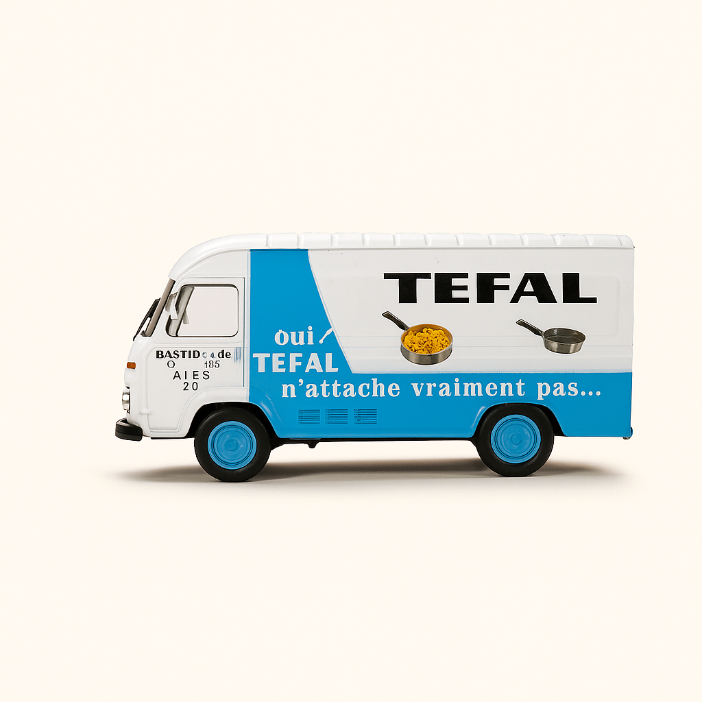 Saviem SG2 with TEFAL advertising