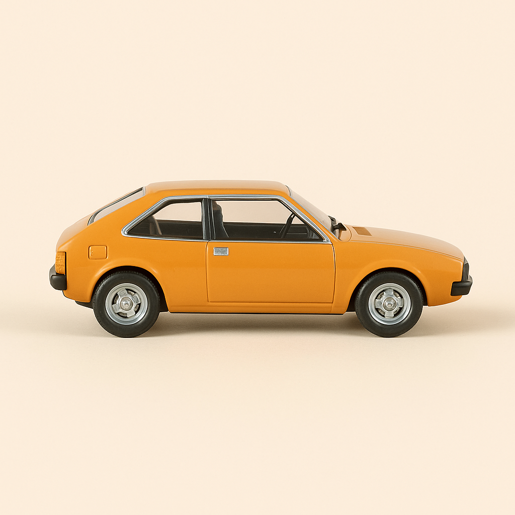 Seat 1200 Sport naranja de 1977 (escala 1/24)