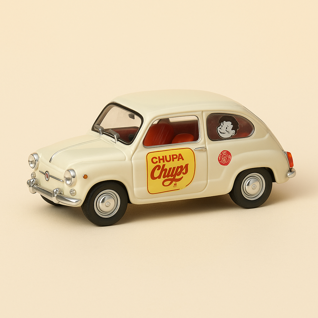 Seduta 600 colore crema CHUPA CHUPS