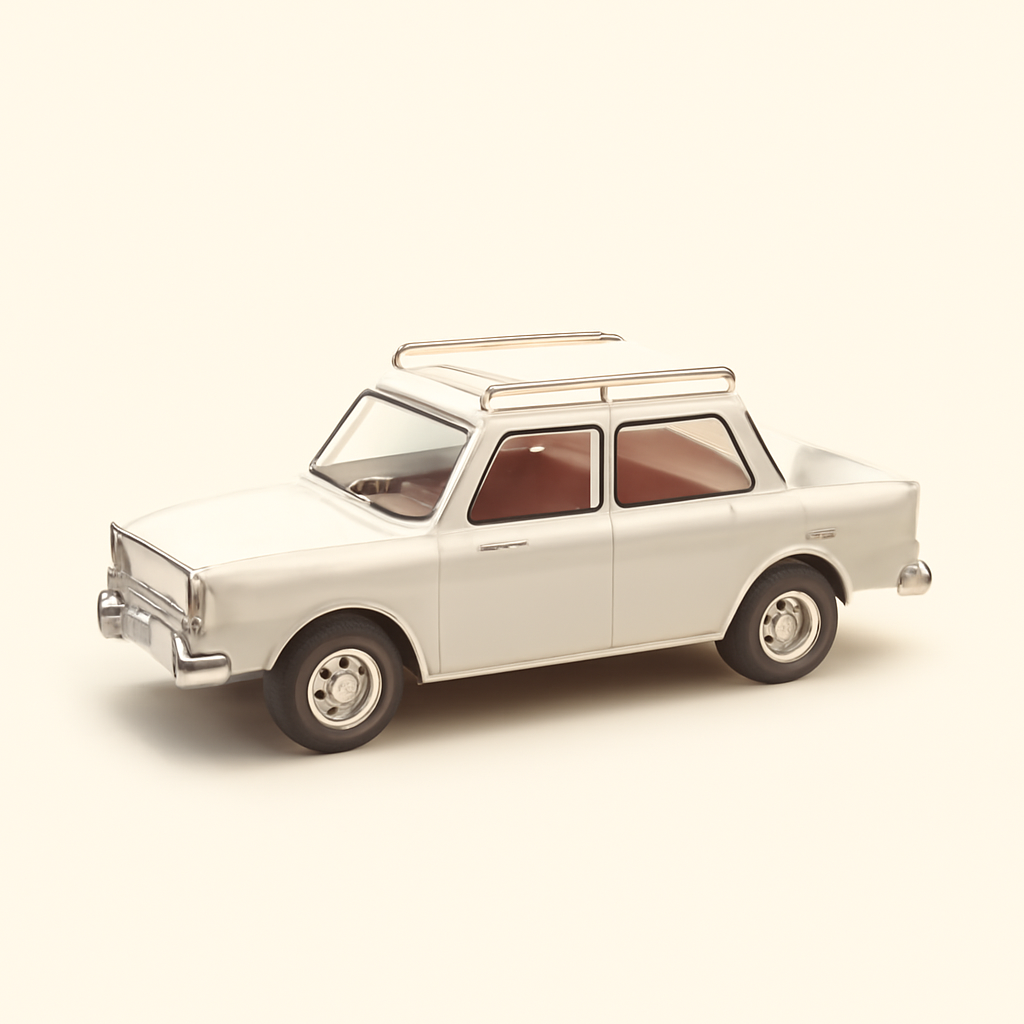 Simca 1000 blanco de 1967