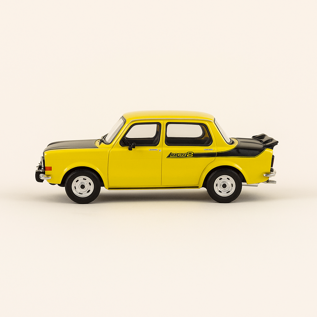 Simca 1000 rallye 2 yellow and black from 1974