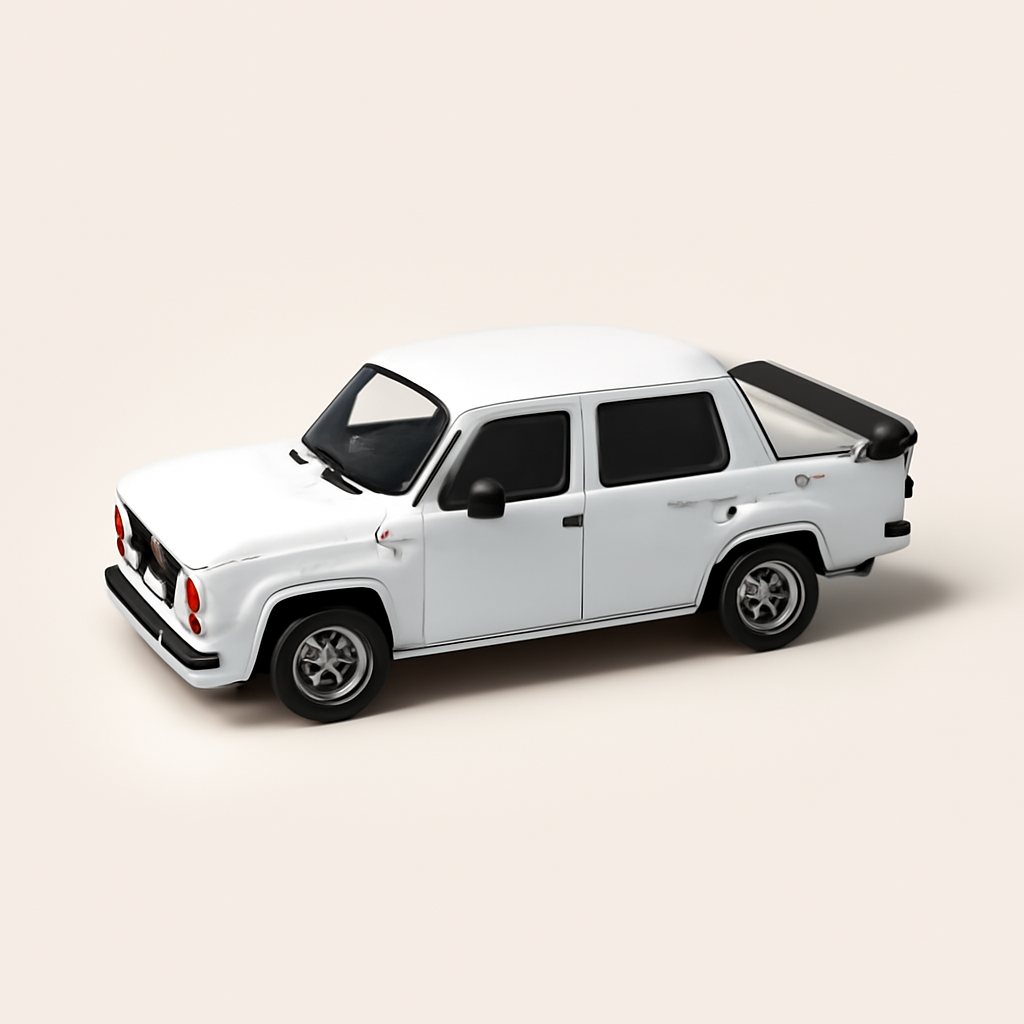 SIMCA 1000 Rally 3 Blanche von 1978
