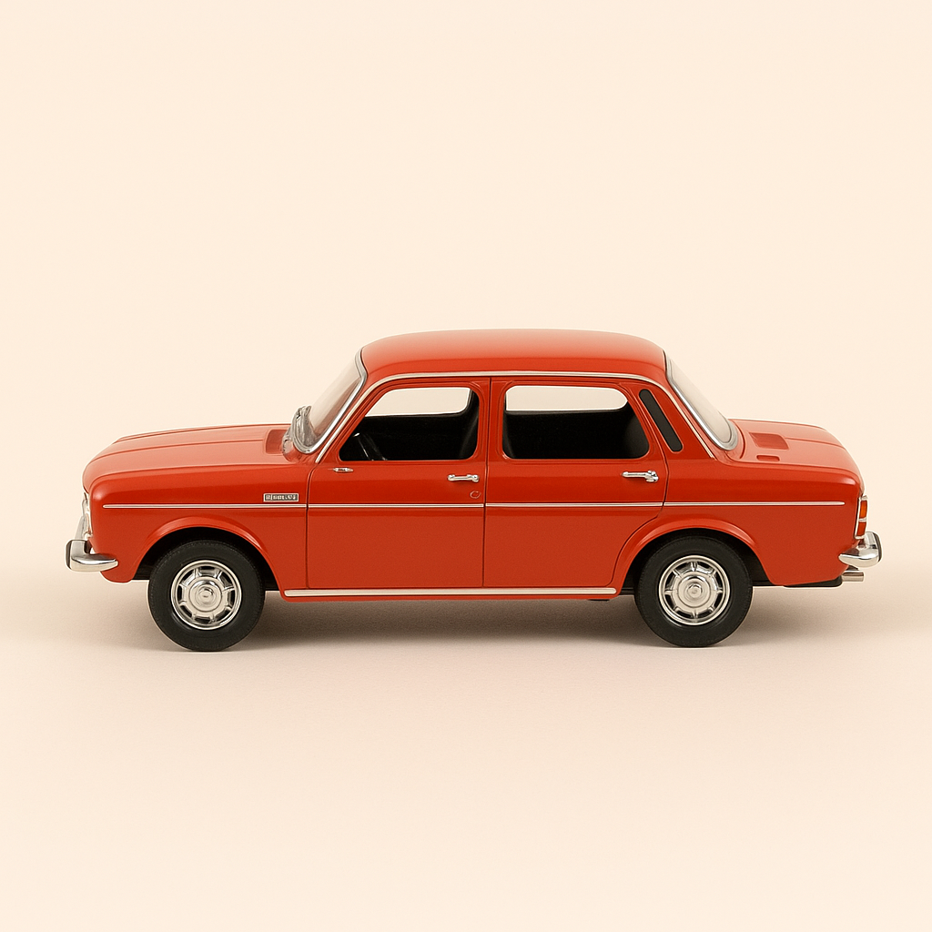 SIMCA 1118 USA rojo de 1969