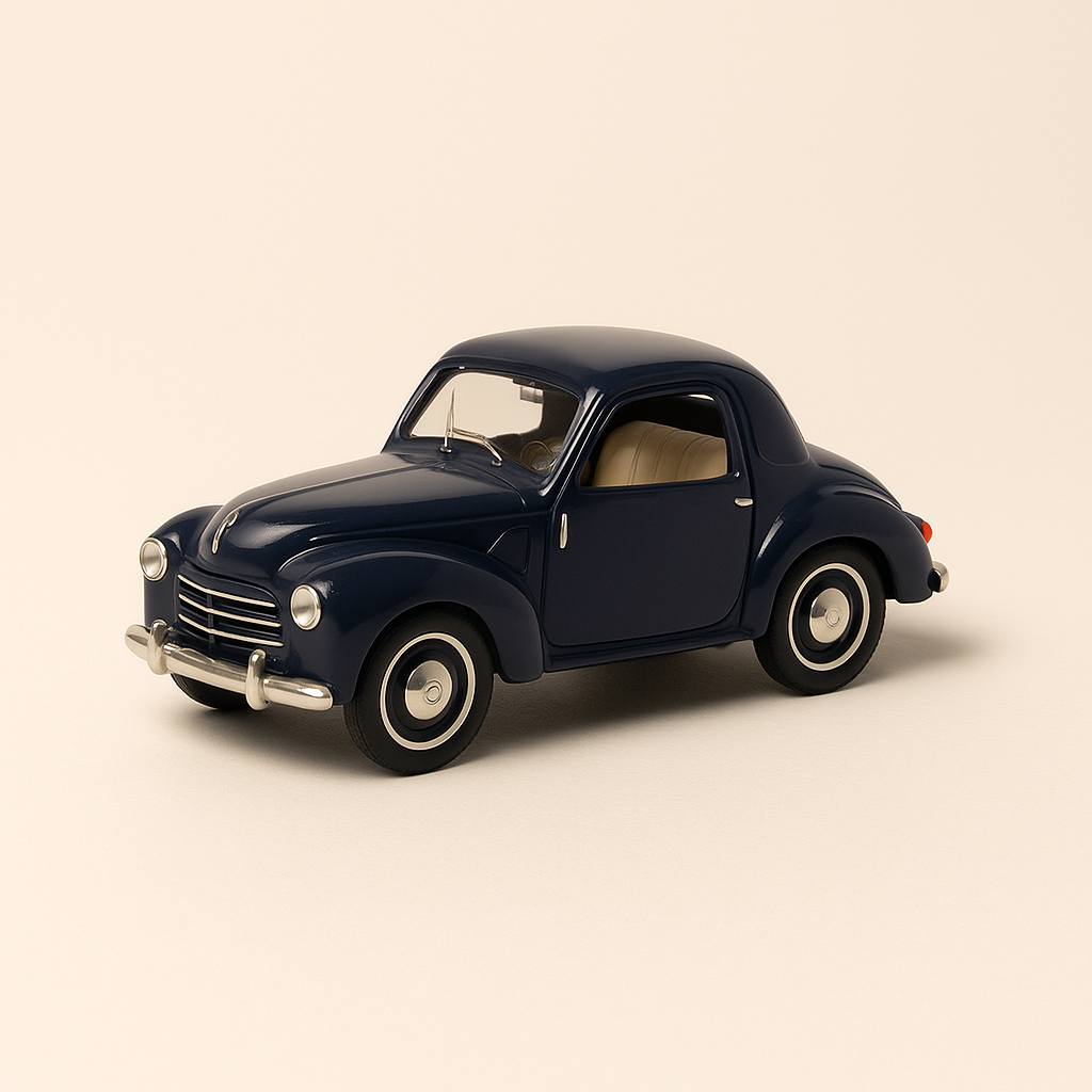 SIMCA 6 azul de 1950