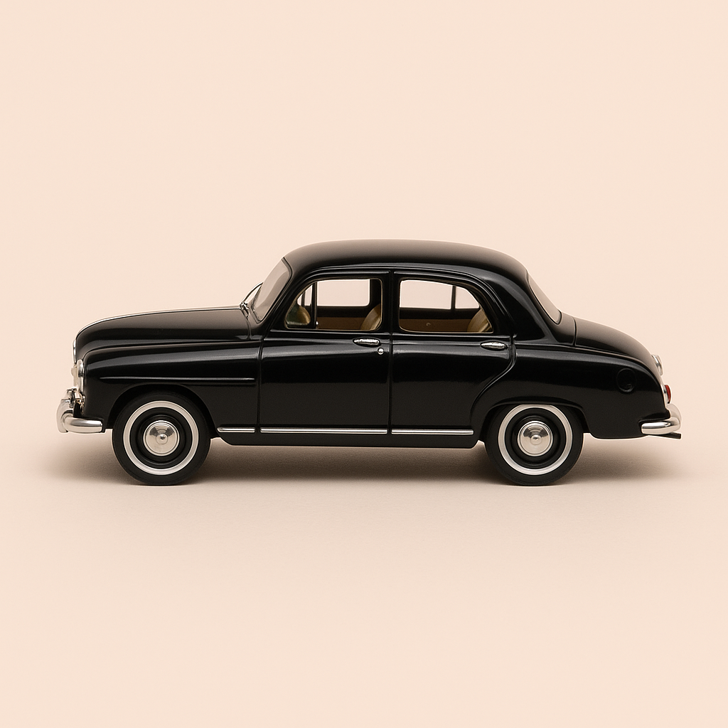 SIMCA 9 Aronde azul muy muy oscuro de 1954