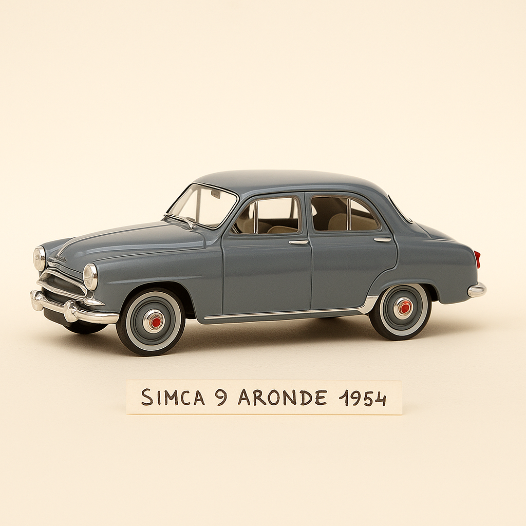 Simca 9 Aronde blue gray? from 1954
