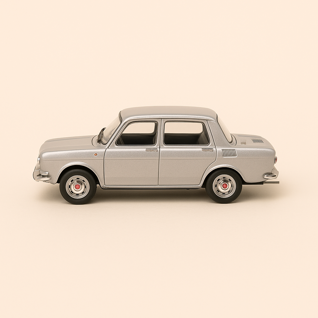 SIMCA Abarth 1150S gris de 1963