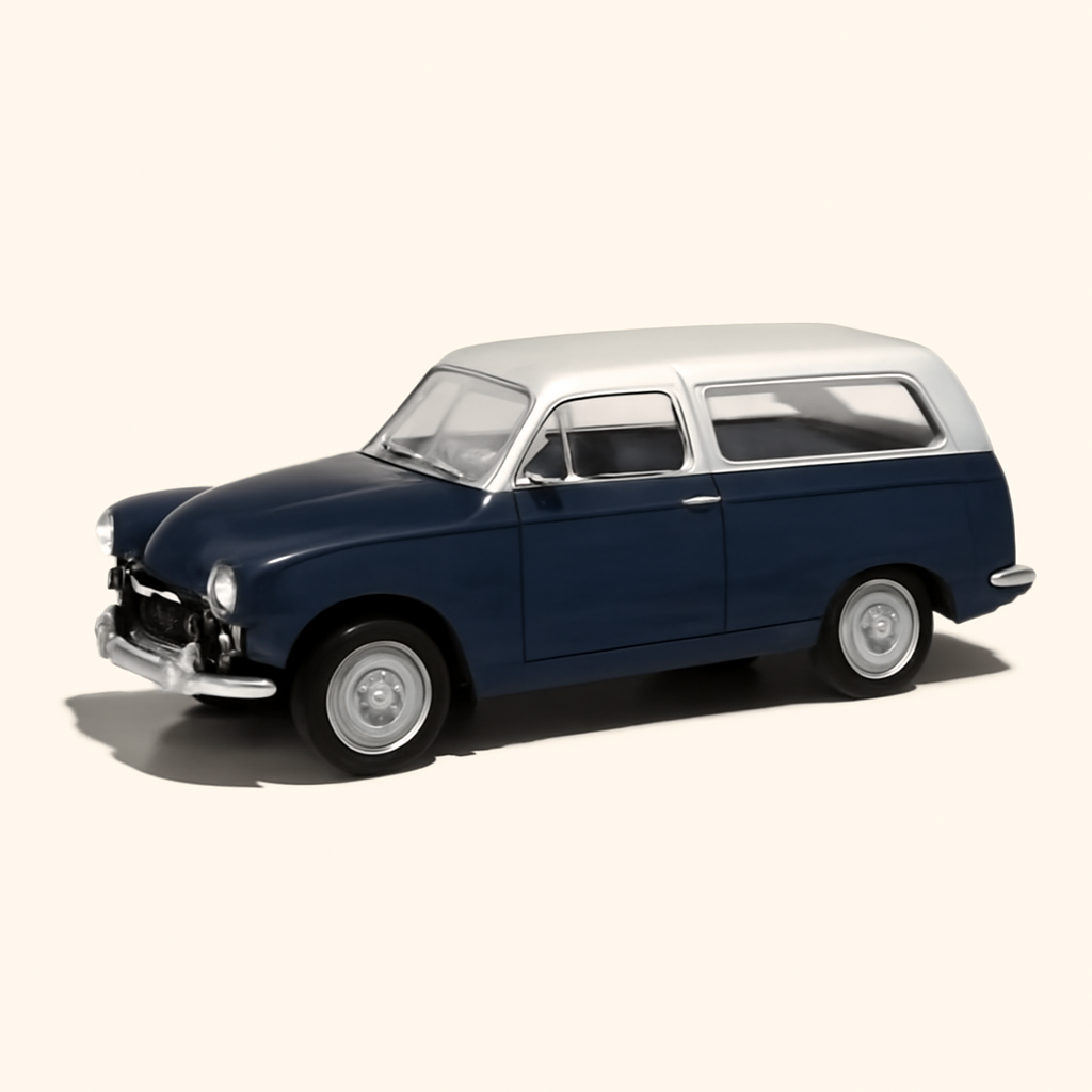 SIMCA Aronde blu e bianco break