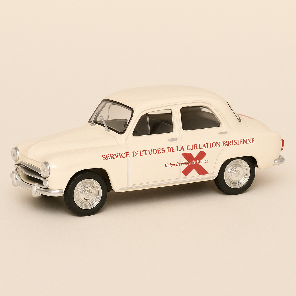 SIMCA Aronde Geneviève blanco de 1954