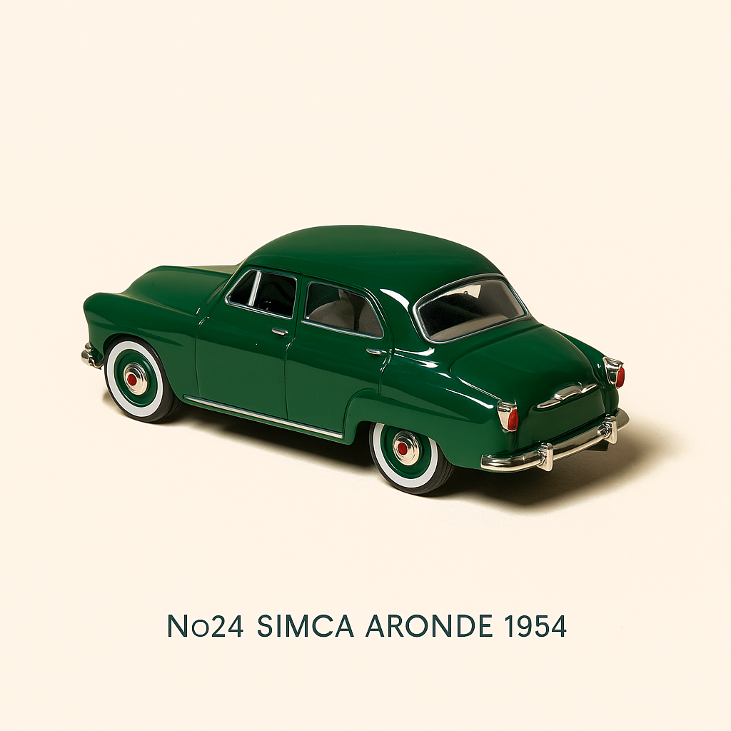 Simca Aronde verde de 1954 (Nostalgia)