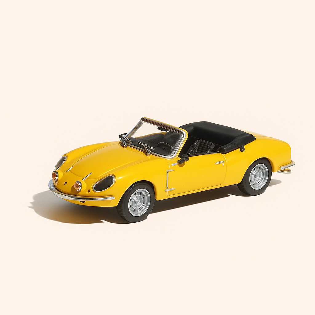SIMCA CG Spider amarillo de 1972