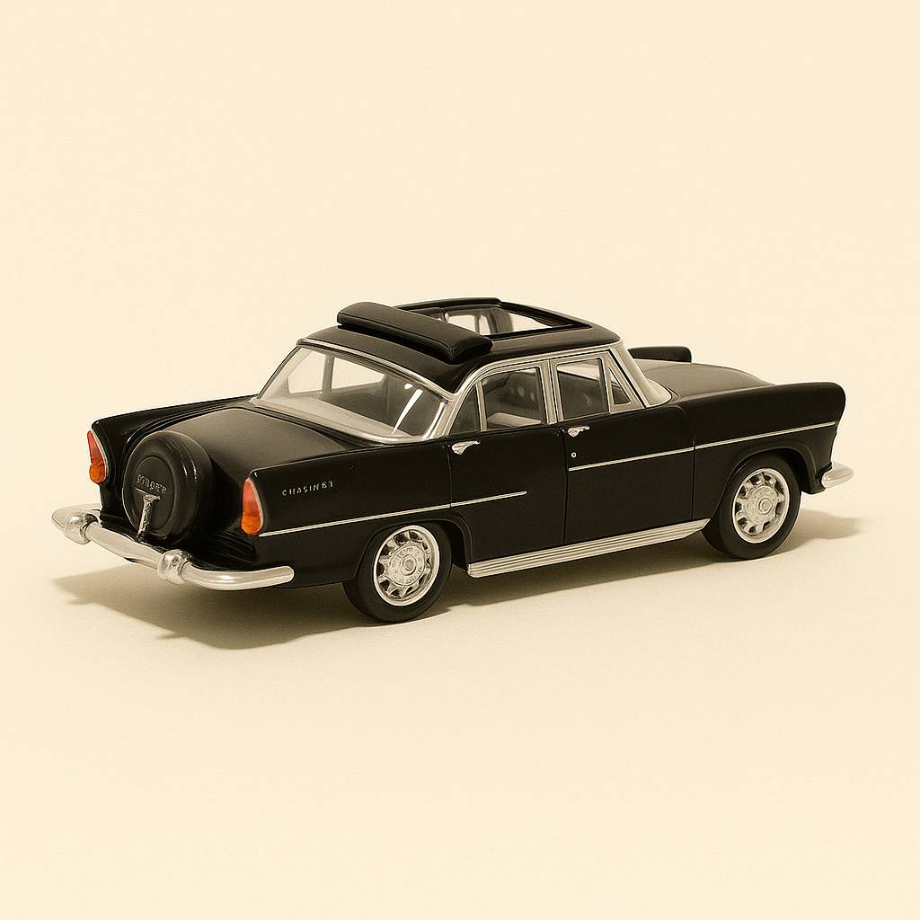 Black Simca Chambord Présidence aus 1958 (Solido Referenz 4570)