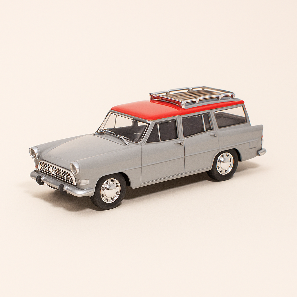 Simca Marly grigio e rosso