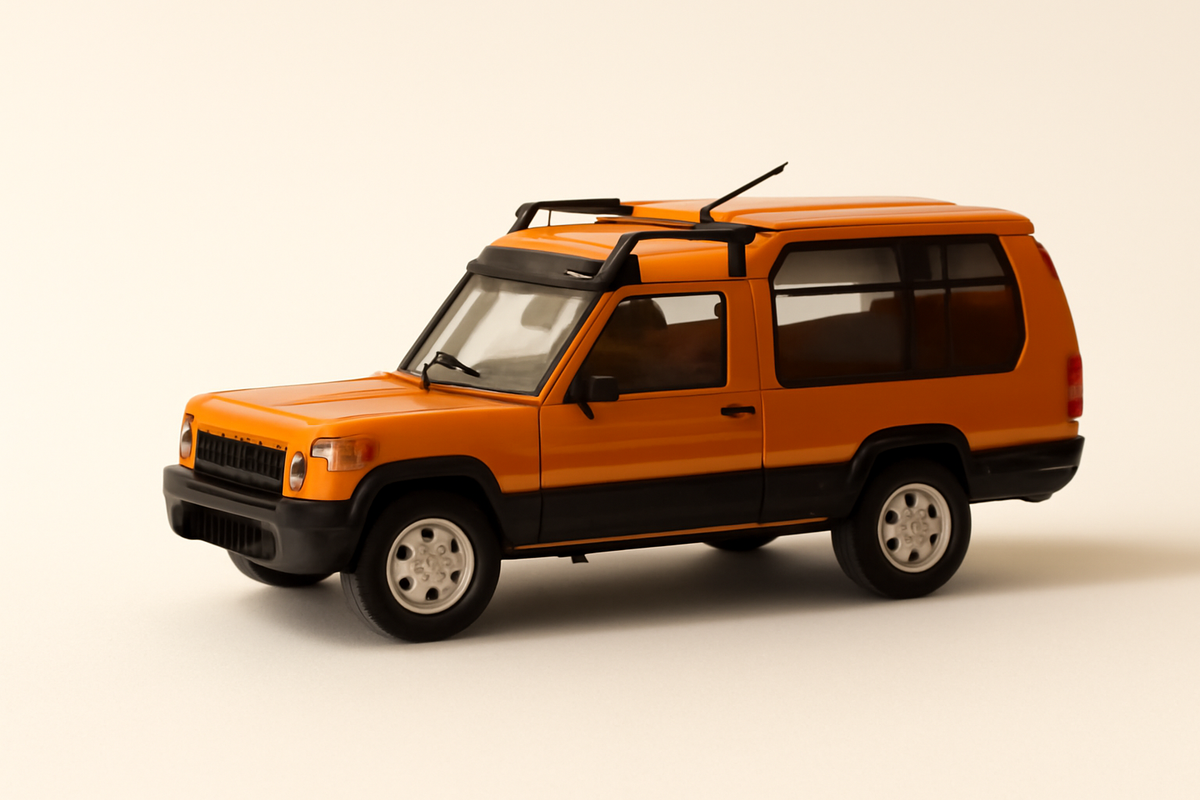 MATRA Simca Rancho orange aus 1978 (Auto-Plus)