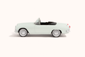 Photo professionnelle de la voiture miniature Simca Oceane Cabriolet Blanche De 1958 - Image clean haute qualité