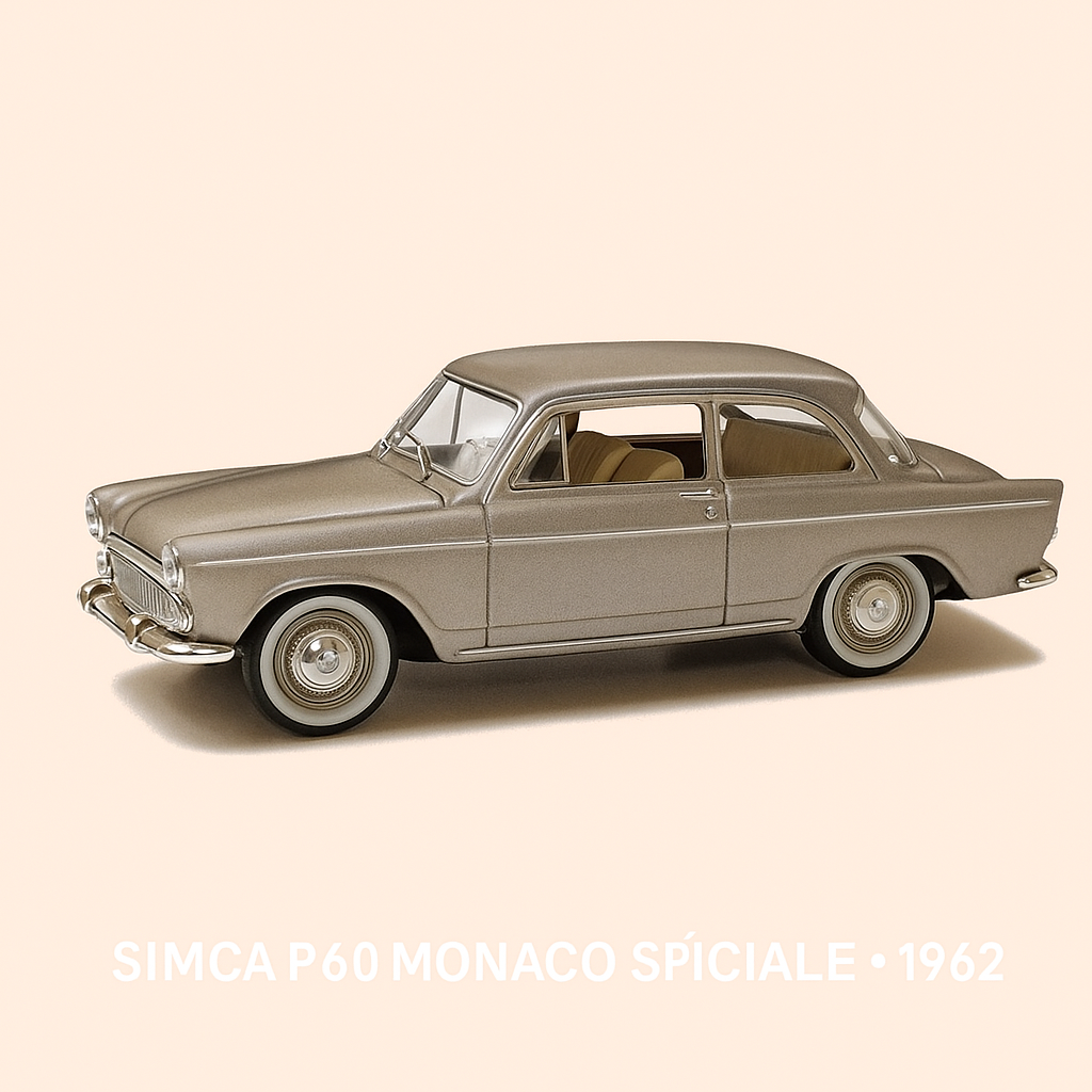 SIMCA P60 Monaco gris especial de 1962