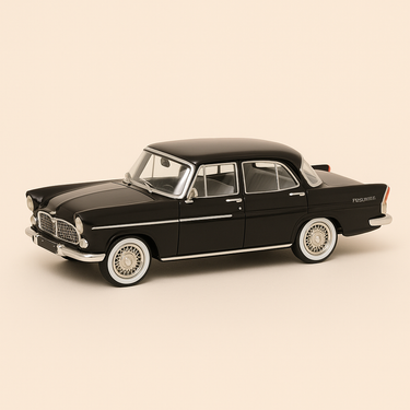 Photo professionnelle de la voiture miniature Simca Presidence Noire De 1958 - Image clean haute qualité