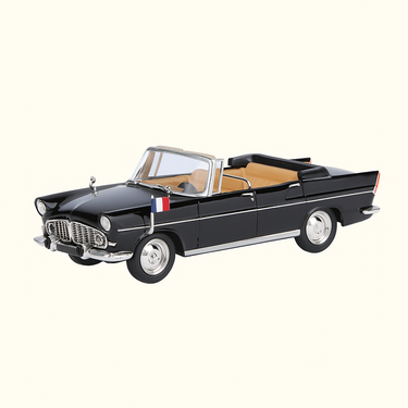 Photo professionnelle de la voiture miniature Simca Presidence Noire De 1960 - Image clean haute qualité