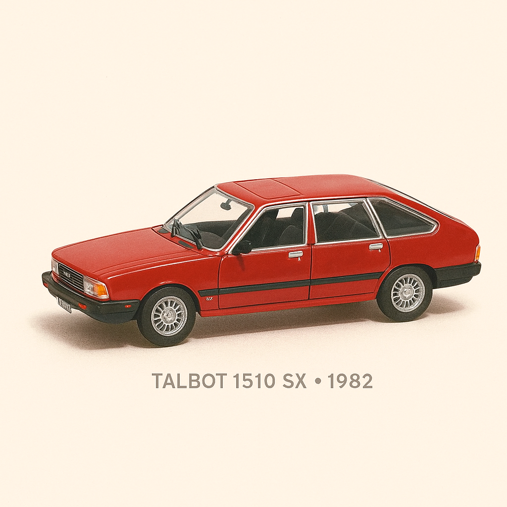 SIMCA TALBOT 1510 SX a hellbraun / donkelorange vun 1982