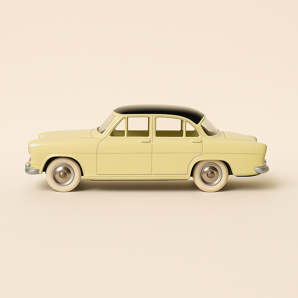Simca Versailles żółty i czarny dach Dinky-Toys (Editions Atlas)