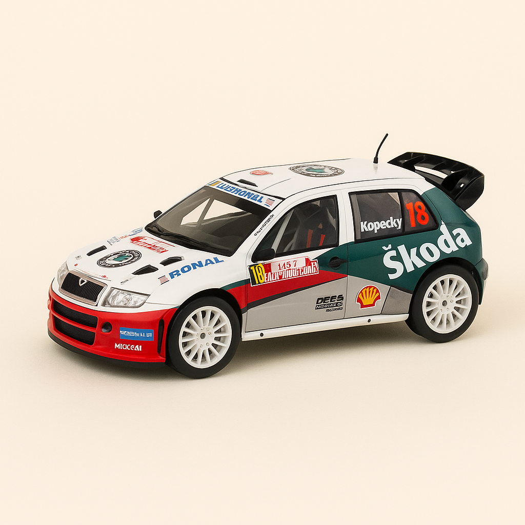 Skoda Fabia WRC (rallye de Monté-Carlo de 2007)