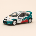 Photo professionnelle de la voiture miniature Skoda Fabia Wrc Tour De Corse 2003 - Image clean haute qualité