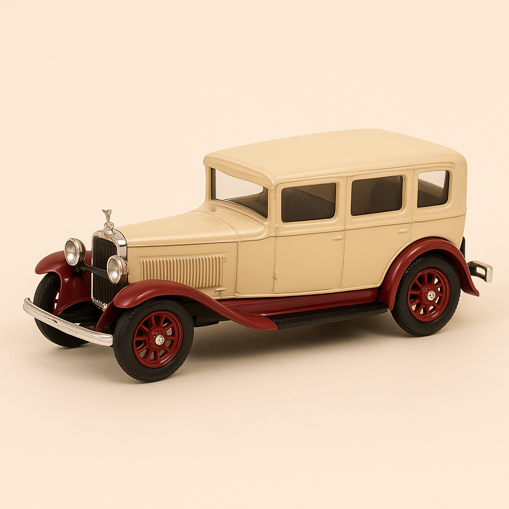 Beige and burgundy 1930 Talbot Pacific Limousine