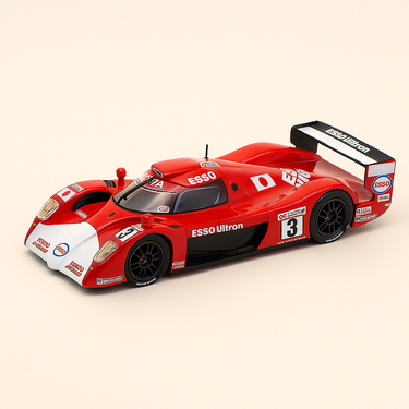 Photo professionnelle de la voiture miniature Toyota Gt One De 1999 24 Heures Du Mans - Image clean haute qualité