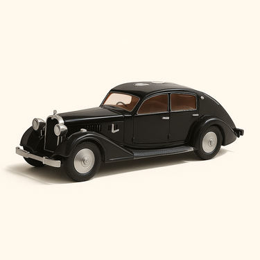 Photo professionnelle de la voiture miniature Voisin C25 Aerodyne De 1934 - Image clean haute qualité