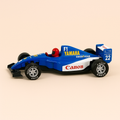 Photo professionnelle de la voiture miniature Voiture Bleue Et Blanche Numero 22 Formule 1 - Image clean haute qualité