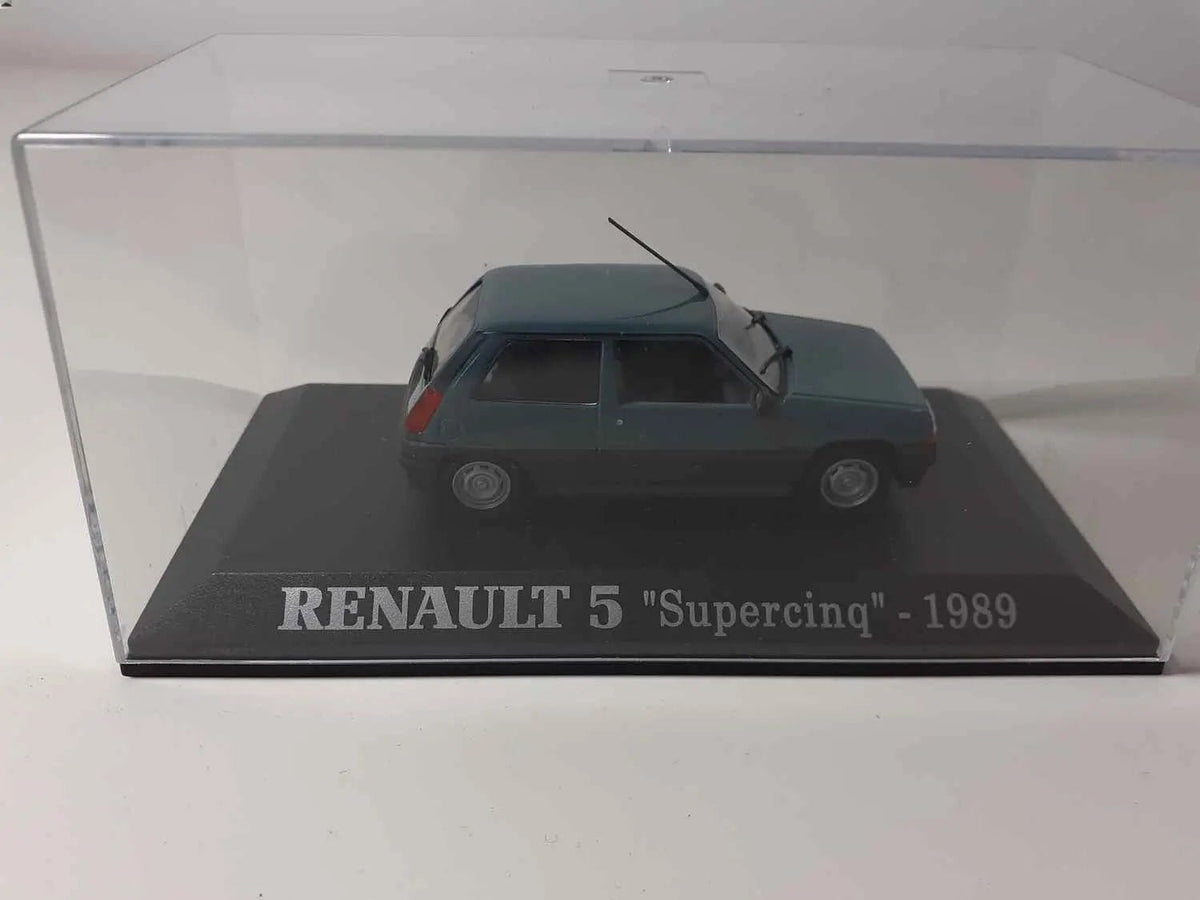 Voiture Miniature Renault 5 Supercinq verte de 1989 - Bernard Miniatures