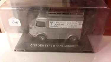 Voitures Miniatures Citroën type H gris antiquaire - Bernard Miniatures