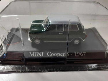 Voitures Miniatures Mini cooper S verte de 1967 - Bernard Miniatures