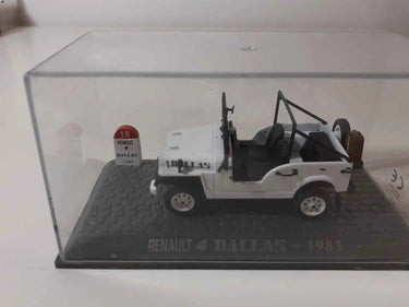 Voitures Miniatures Renault 4 Dallas blanche de 1983 - Bernard Miniatures