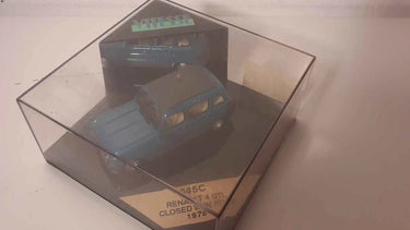 Voitures Miniatures Renault 4 GTL bleue de 1978 (boite carrée) - Bernard Miniatures