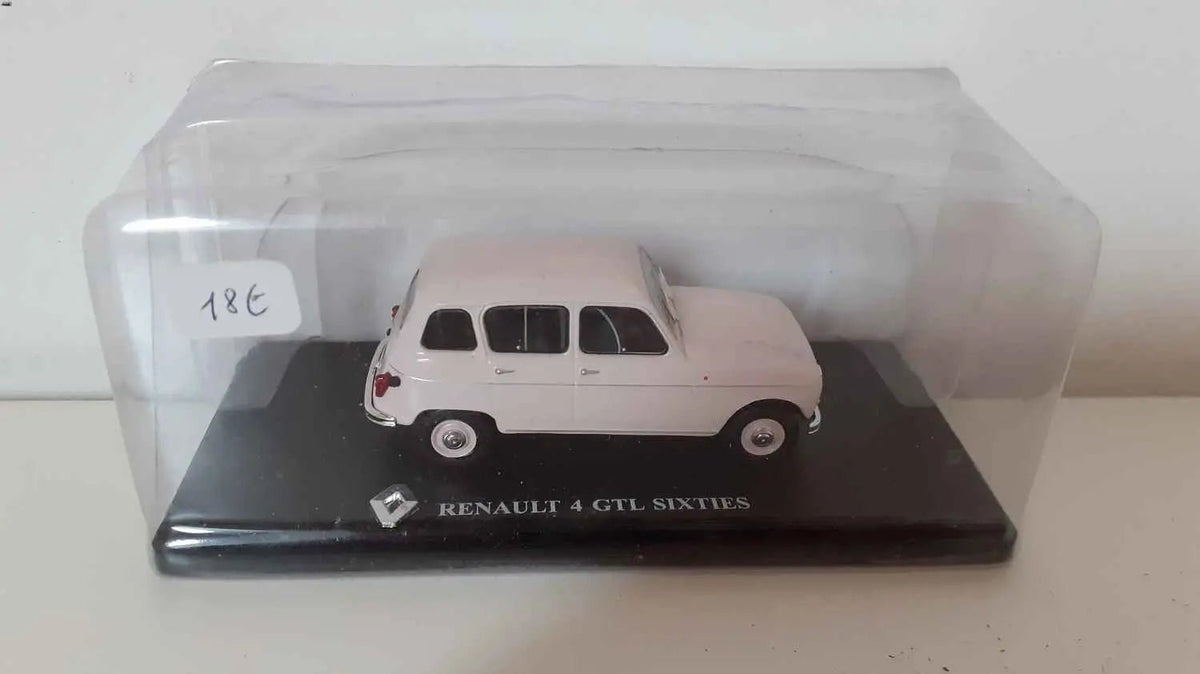 Voitures Miniatures Renault 4 GTL rose pâle des sixties - Bernard Miniatures