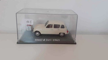 Voitures Miniatures Renault 4 super beige de 1963 - Bernard Miniatures