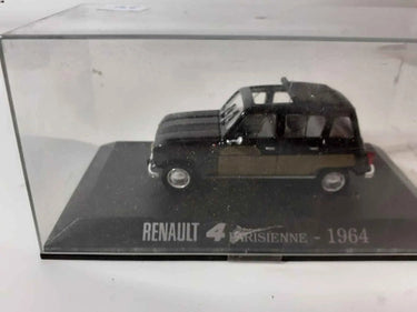 Voitures Miniatures Renault 4L Parisienne verte et noire de 1964 - Bernard Miniatures