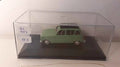 Voitures Miniatures Renault 4L verte foncée et toit noir de 1964 (boite plexi) - Bernard Miniatures