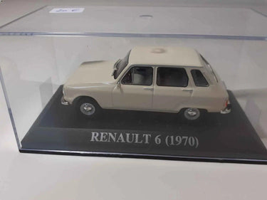 Voitures Miniatures Renault 6 crème de 1970 - Bernard Miniatures
